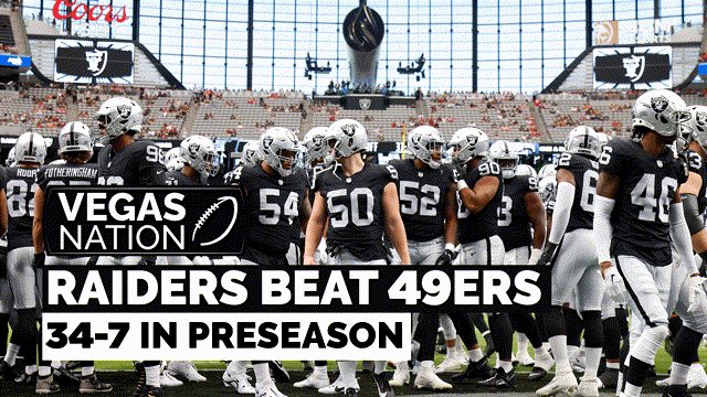 Las Vegas Review Journal Sports | Raiders beat 49ers in preseason opener