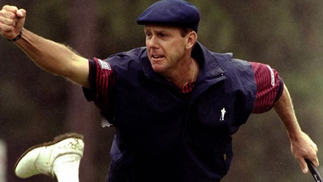 Korn Ferry Tour pros replicate Payne Stewart’s iconic U.S. Open celebration