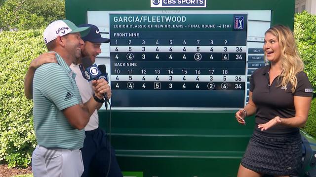 Tommy Fleetwood and Sergio Garcia’s interview after Round 4 at Zurich Classic
