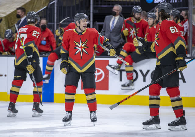 Las Vegas Review Journal Sports | Knights fast-paced start puts them in the win column