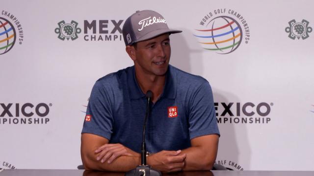 Adam Scott on how much winning does for your confidence before WGC-Mexico
