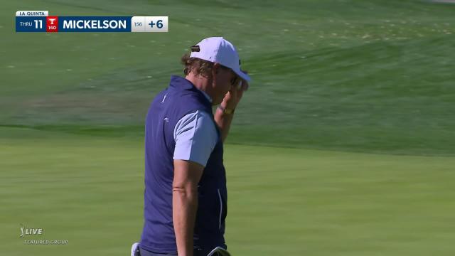 PGA TOUR | Phil Mickelson makes birdie on No. 11 at The American Express