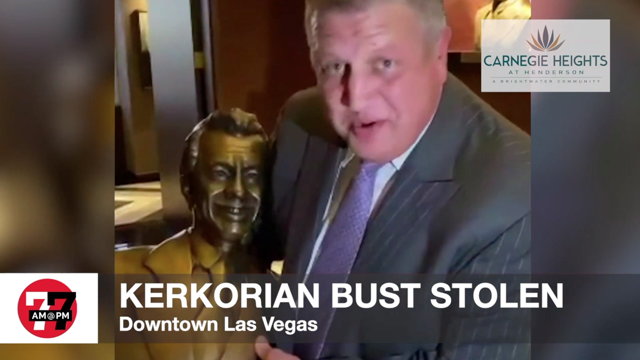 Las Vegas Review Journal News | Stolen bust of Las Vegas gaming pioneer Kirk Kerkorian recov