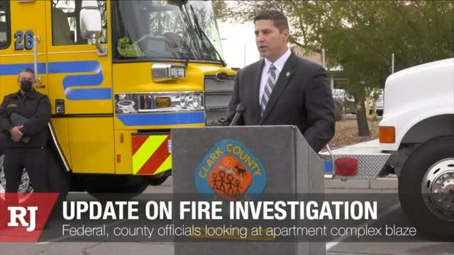 Las Vegas Review Journal News | Arson ruled cause of apartment complex blaze in Las Vegas