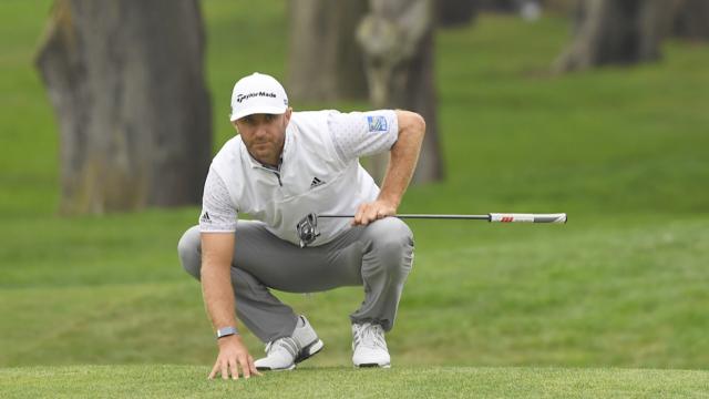 DJ leads PGA with defending champ Koepka close behind and DeChambeau flashes flatstick skills