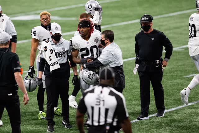 Las Vegas Review Journal Sports | Raiders to face Colts with depleted secondary