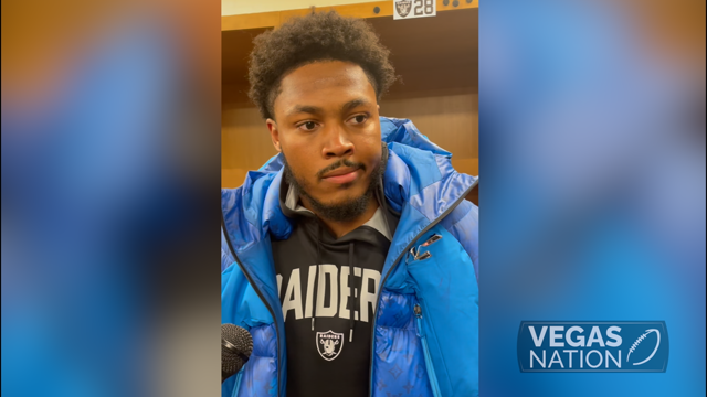 Las Vegas Review Journal Sports | A frustrated Josh Jacobs sounds off after Steelers loss