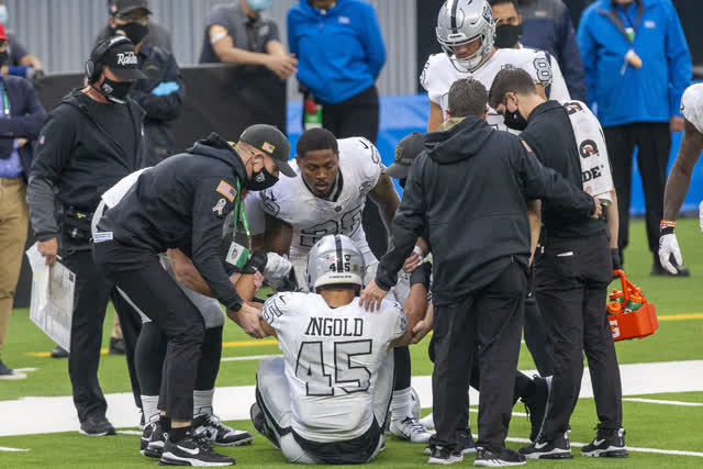 Las Vegas Review Journal Sports | Raiders week 13 injury update