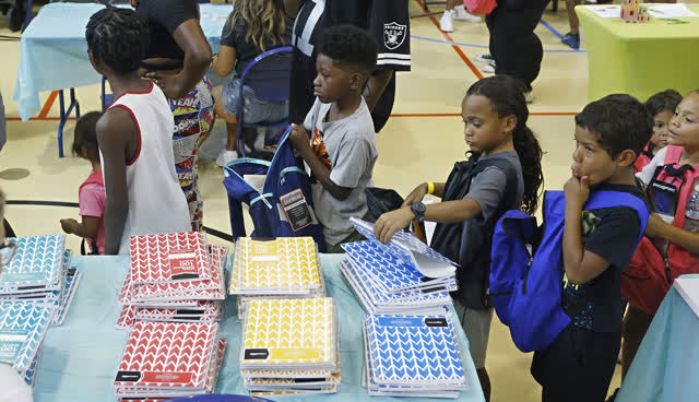 Las Vegas Review Journal News | A back-to-school event in Las Vegas