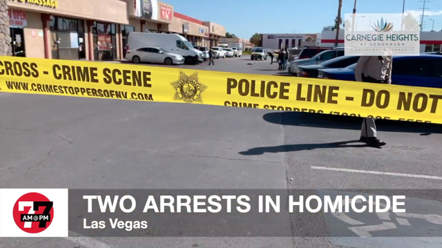 Las Vegas Review Journal News | 2 arrested after Saturday homicide in west Las Vegas Valley