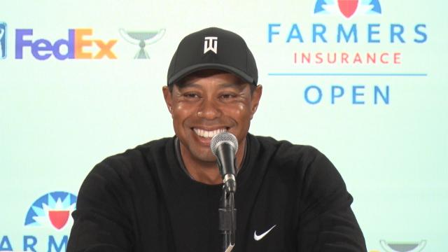 Tiger Woods comments before the Farmers Insurance Open