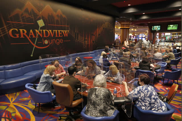 Las Vegas Review Journal Sports | Women play in 2021 Nevada State Ladies Poker Championship