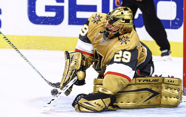 Las Vegas Review Journal Sports | Fleury has regained control of the net