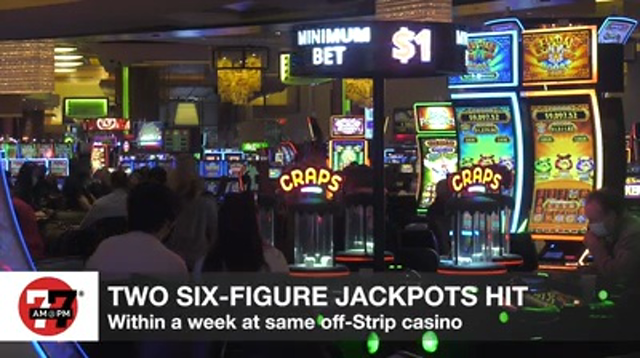 LVRJ Business 7@7 | Two six figure jackpots hit