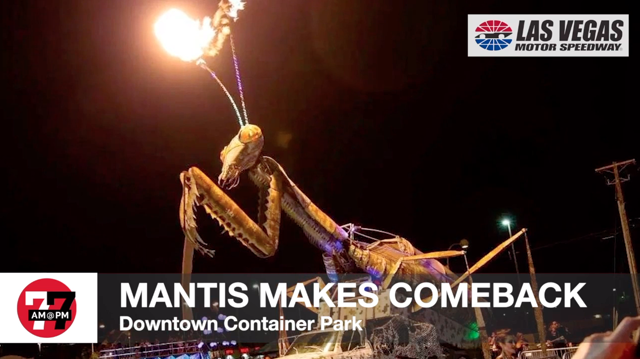 LVRJ Entertainment 7@7 | The Mantis to breathe fire again in downtown Las Vegas