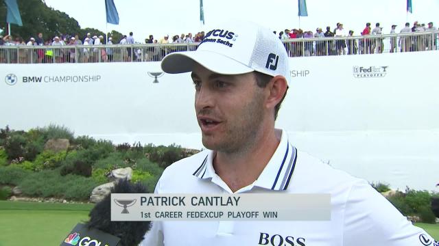 PGA TOUR | Patrick Cantlay’s interview after winning BMW Championship