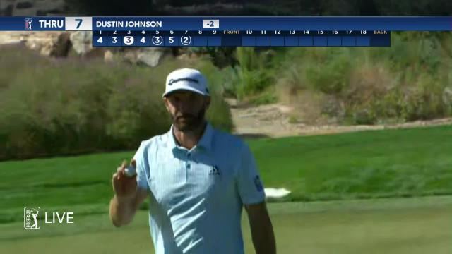 PGA TOUR | Dustin Johnson makes birdie on No. 7 in Round 2 at THE CJ CUP