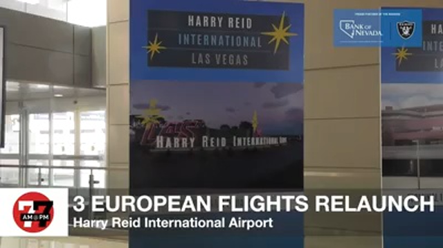 LVRJ Business 7@7 | 3 European flights to relaunch at Las Vegas airport