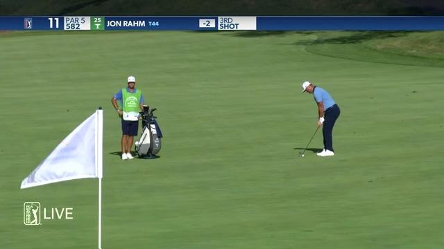 Jon Rahm makes birdie on No. 11 in Round 2 at Workday