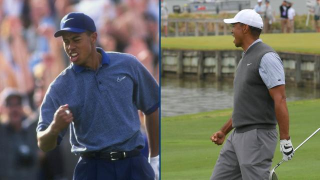 PGA TOUR | Tiger Woods’ longest hole-outs of his career (non-majors)