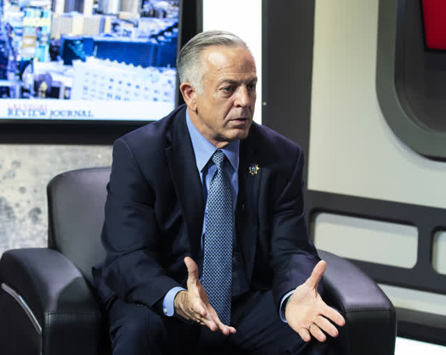 Las Vegas Review Journal News | Sheriff Lombardo Speaks on Covid at LVMPD