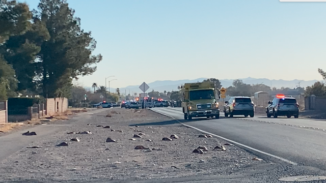 Las Vegas Review Journal News | Injury accident closes Warm Springs Road in south Las Vegas