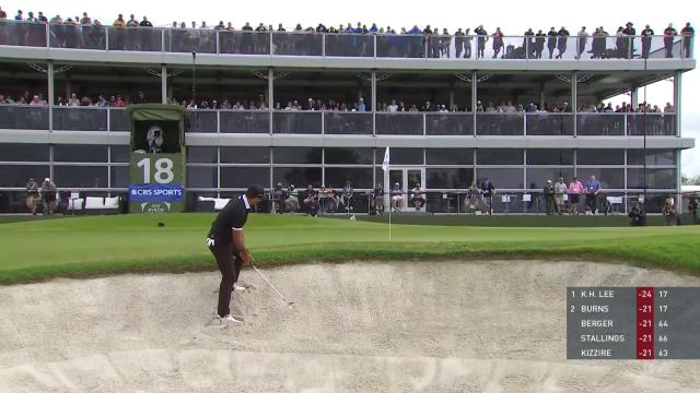 PGA TOUR | Charl Schwartzel makes up-and-down birdie from bunker at AT&T Byron Nelson