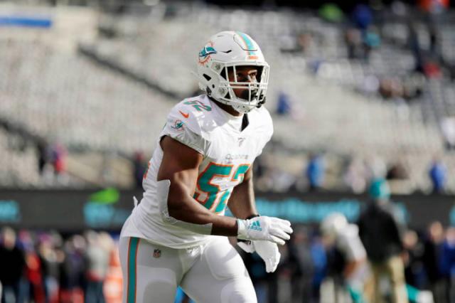 Review Journal Raiders Nation | Raiders acquire Dolphins linebacker Raekwon McMillan in trade – VIDEO