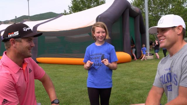 Cora interviews Sebastian Cappelen and Kyle Westmoreland at Utah Championship