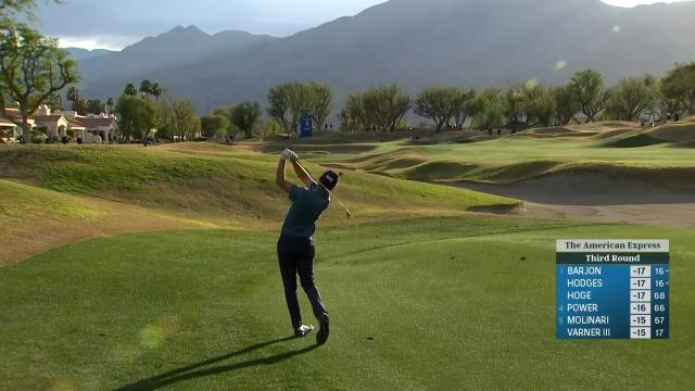 PGA TOUR | Lee Hodges takes aggressive line to set up birdie at The American Express
