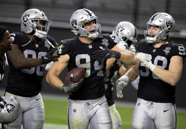 Las Vegas Review Journal Sports | Raiders president Marc Badain says team is proud of Nassib
