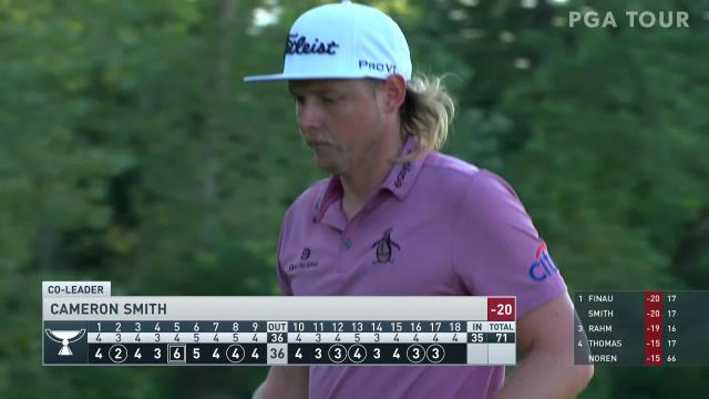PGA TOUR | Cameron Smith makes birdie on No. 17 in Round 4 at THE NORTHERN TRUST