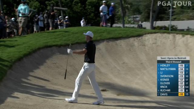 PGA TOUR | Today’s Top Plays: Cam Davis’ bunker holeout is the Shot of the Day