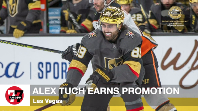 Las Vegas Review Journal Sports | Alex Tuch earns promotion to first line with well-rounded ga