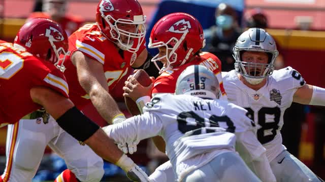 Las Vegas Review Journal | Raiders Players on 40-32 win over Chiefs
