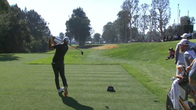 Leaders in driving from The Genesis Invitational