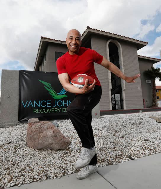 Las Vegas Review Journal News | Vance Johnson, ex-NFL receiver, is helping Las Vegas addicts