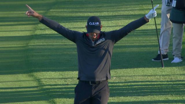 Steele’s wild lip-around, Woodland’s ace robbery and Schwartzel’s eagle hole-out