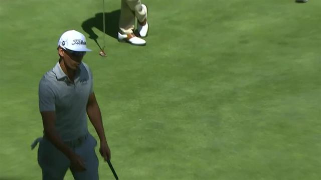 Rafa Cabrera Bello jars lengthy birdie putt at WGC-Mexico