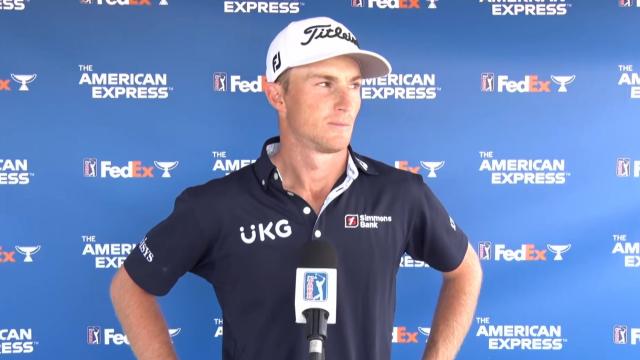 PGA TOUR | Will Zalatoris interview after Round 2 at The American Express