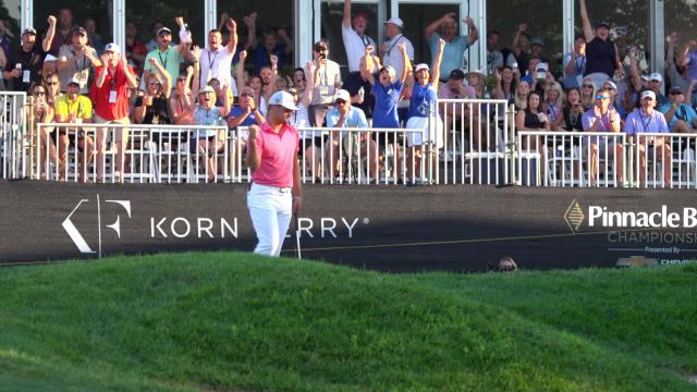 Amateur Luke Kluver interview after making first career cut at Pinnacle Bank