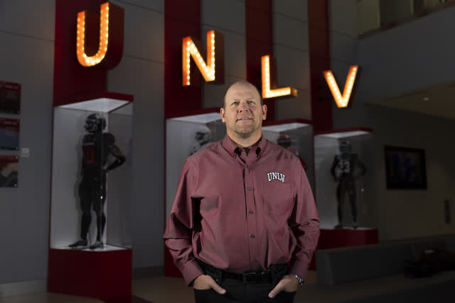 Las Vegas Review Journal Sports | One-on-One with UNLV Football Coach Barry Odom