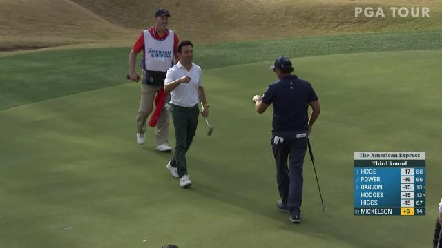 PGA TOUR | Phil Mickelson makes birdie on No. 14 in Round 3 at The American Express