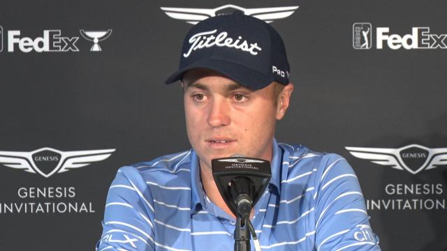 Justin Thomas talks about success without winning before Genesis
